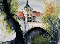 2011-02 altes rathaus bamberg - studie nach heinz schweinzer